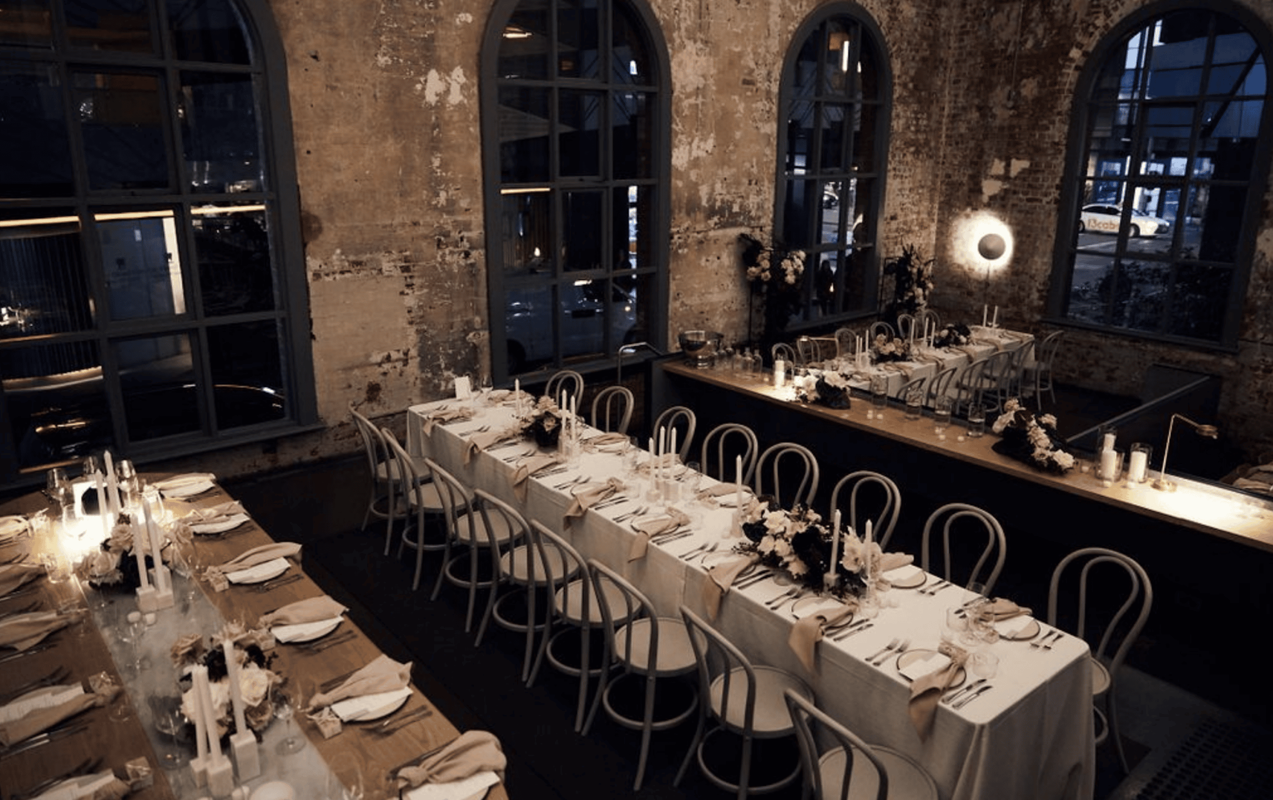 Higher Ground Wedding Table Settings